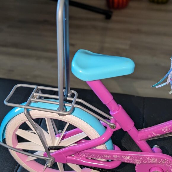 Journey Girls Bike with Streamers, Basket, and Wheels that Roll for 18-Inch Jour - Picture 3 of 6